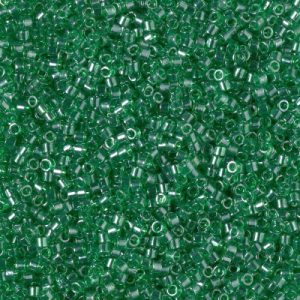 DB1889 - 11/0 Miyuki Delica Seed Bead - Tr Green Luster