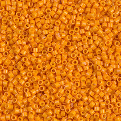 DB2104 - 11/0 Miyuki Delica Seed Bead - DC Opaque Kumquat