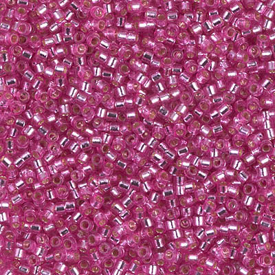 DB2153 - 11/0 Miyuki Delica Seed Beads-DC S/L Dyed Pink Parfait