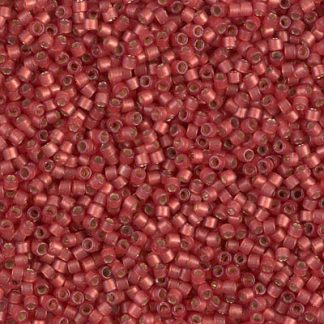 DB2173 - 11/0 Miyuki Delica Seed Beads-DC SF Silver Lined Watermelon