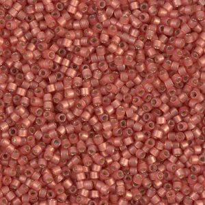 DB2178 - 11/0 Miyuki Delica Seed Beads - DC SF S/L Dyed Papaya