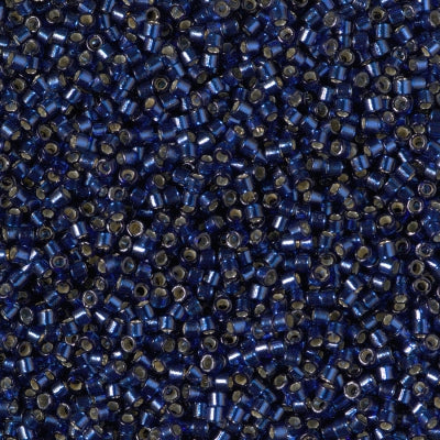 DB2191 - 11/0 Miyuki Delica Seed Beads - DC S/L Dyed Navy