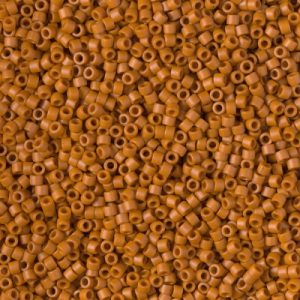 DB2287 - 11/0 Miyuki Delica Seed Beads-Matte Opaque Glazed Persimmon