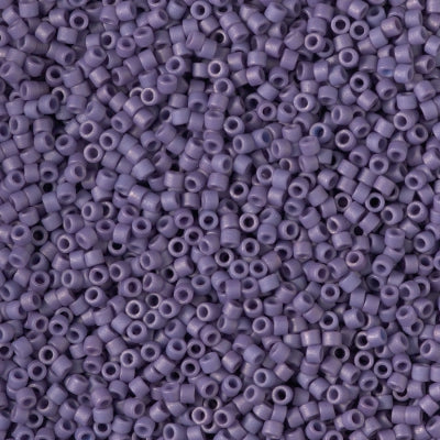 DB2293 - 11/0 Miyuki Delica Seed Beads - Mat Op Glazed Lupine