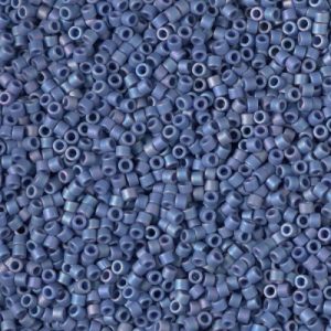 DB2317 - 11/0 Miyuki Delica Seed Beads-Fr Op Glaze Rnbw Nebula Blue