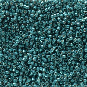 DB2515 - 11/0 Miyuki Delica Seed Beads-DC  Galv Poseidon Blue