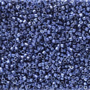 DB2517 - 11/0 Miyuki Delica Seed Beads - DC Galv Mermaid Blue