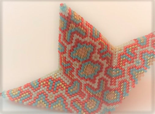 Majestic Orient 3D Puffy Peyote Star