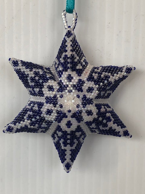 Alpenstock 3D Puffy Peyote Star