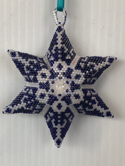 Alpenstock 3D Puffy Peyote Star