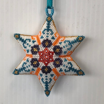 Alpenstock 3D Puffy Peyote Star