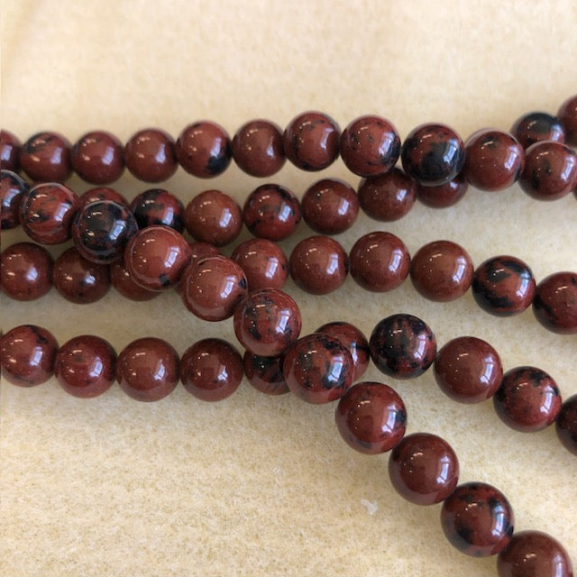 4mm Botswana Agate Smooth Round