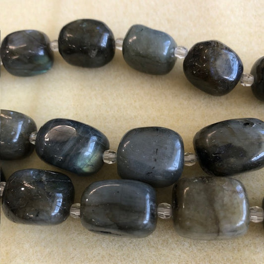 18x13mm Labradorite Rounded Nugget