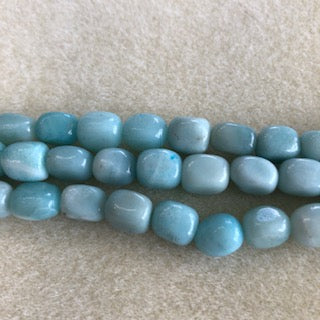 10x8mm Amazonite Square Nugget