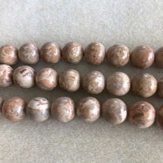 14mm River Stone Smooth Round