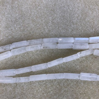 13x4mm Crystal Quartz Square Cylinder