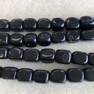 12x10mm Black Onyx Nugget