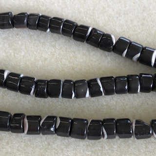 8x6mm Brown Mother of Pearl Heishi
