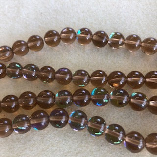 8mm Champagne Glass Smooth Round