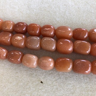 10x8mm Peach Aventurine Nugget