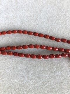 6x4mm Red Jasper Rice
