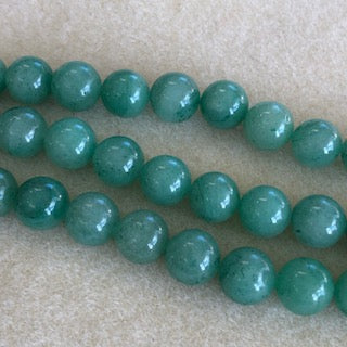 12mm Green Aventurine Smooth Round