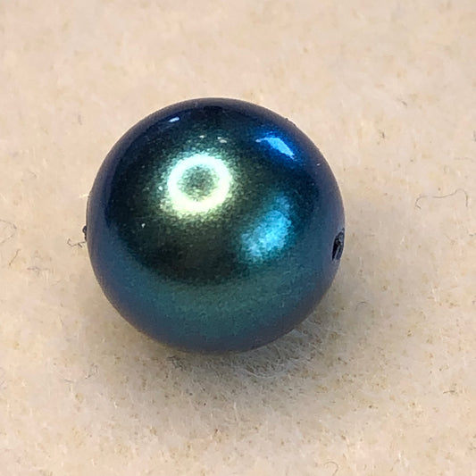 61923028 - 12mm Preciosa Pearl-Pearlescent Peacock