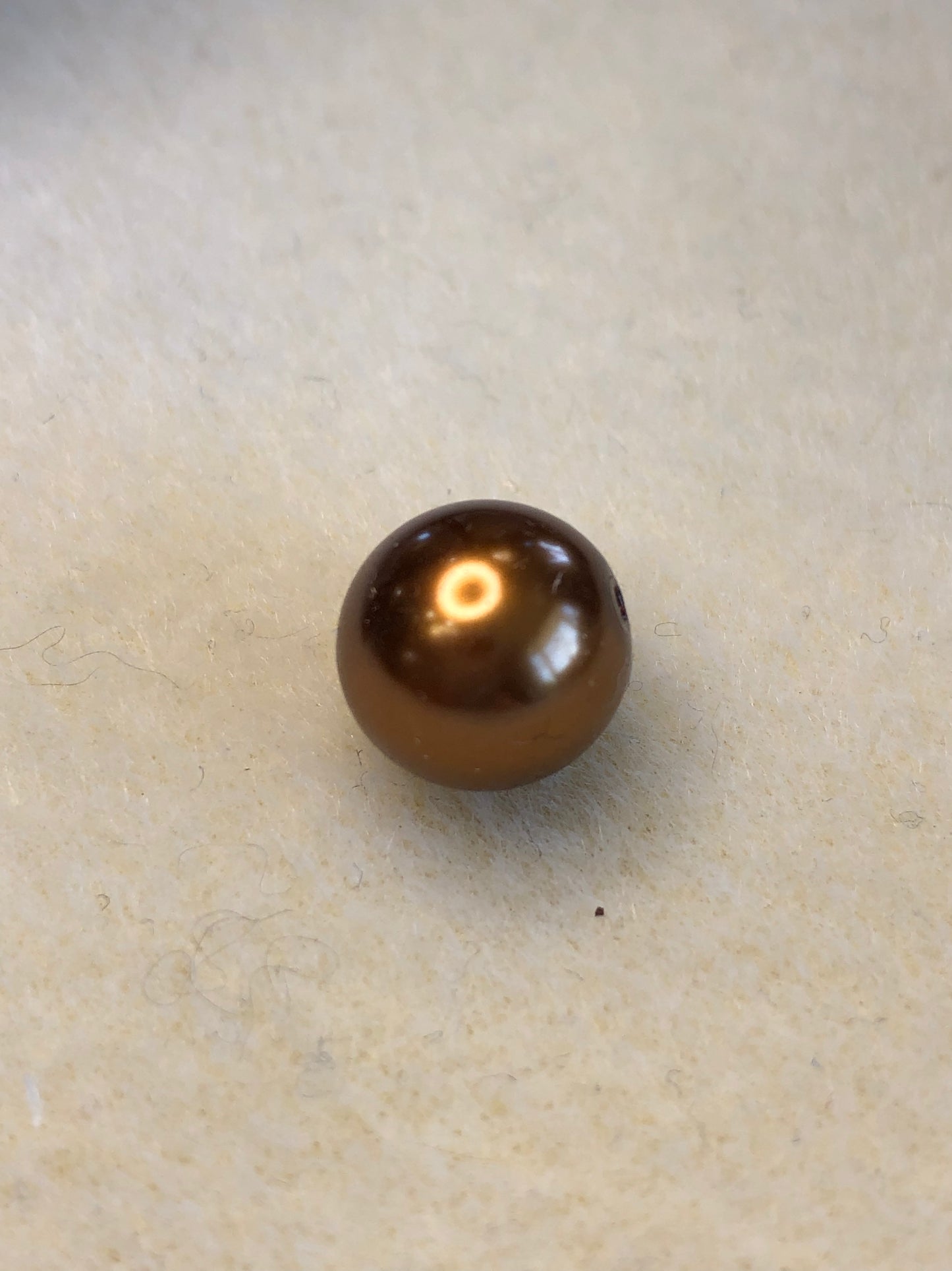61923040 - 12mm Celestial Crystal Pearl-Antique Copper