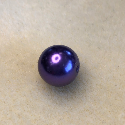 61923043 - 12mm Celestial Crystal Pearl-Deep Purple