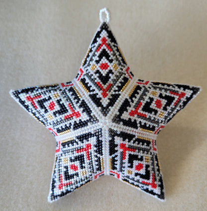 Heritage 3D Puffy Peyote Star
