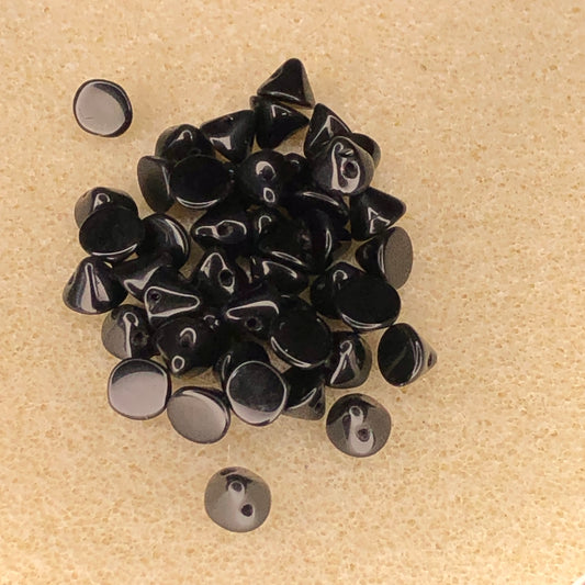 4mm Button Bead - Jet