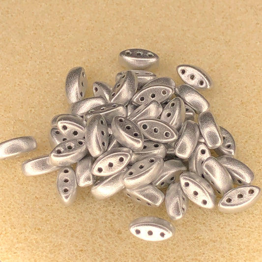 3x8mm Cali Bead - Aluminum Silver