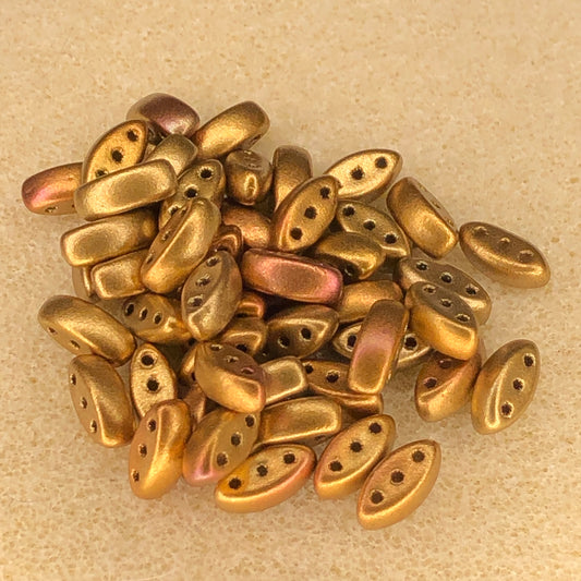 3x8mm Cali Bead - Ancient Gold
