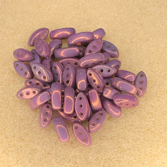 3x8mm Cali Bead - CW Lila Vega Luster