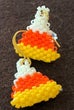 Candy Corn Earrings