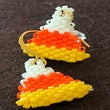 Candy Corn Earrings