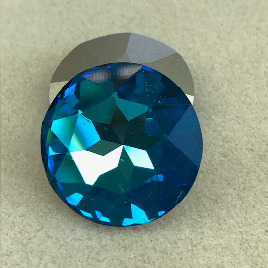 Bermuda Blue - 27mmm Gem Flower Rhinestone