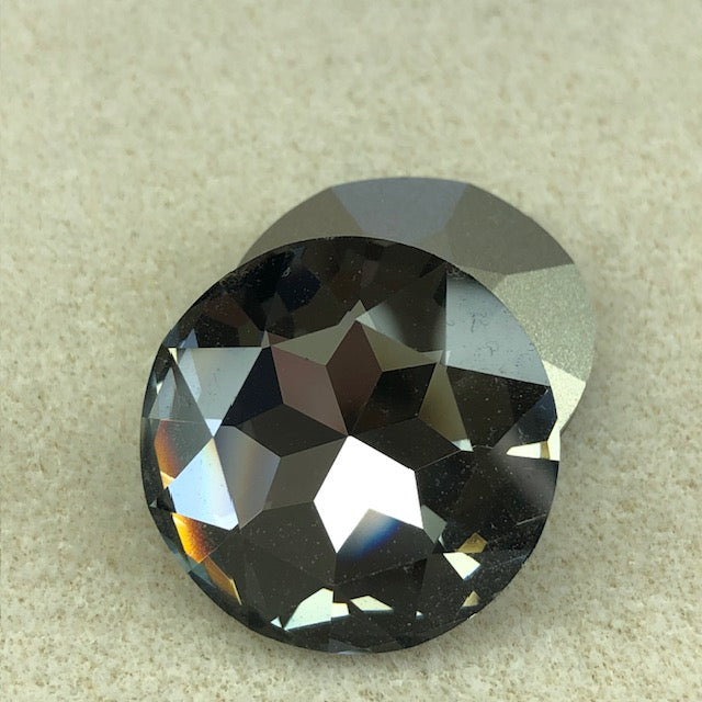 Black Diamond - 27mmm Gem Flower Rhinestone