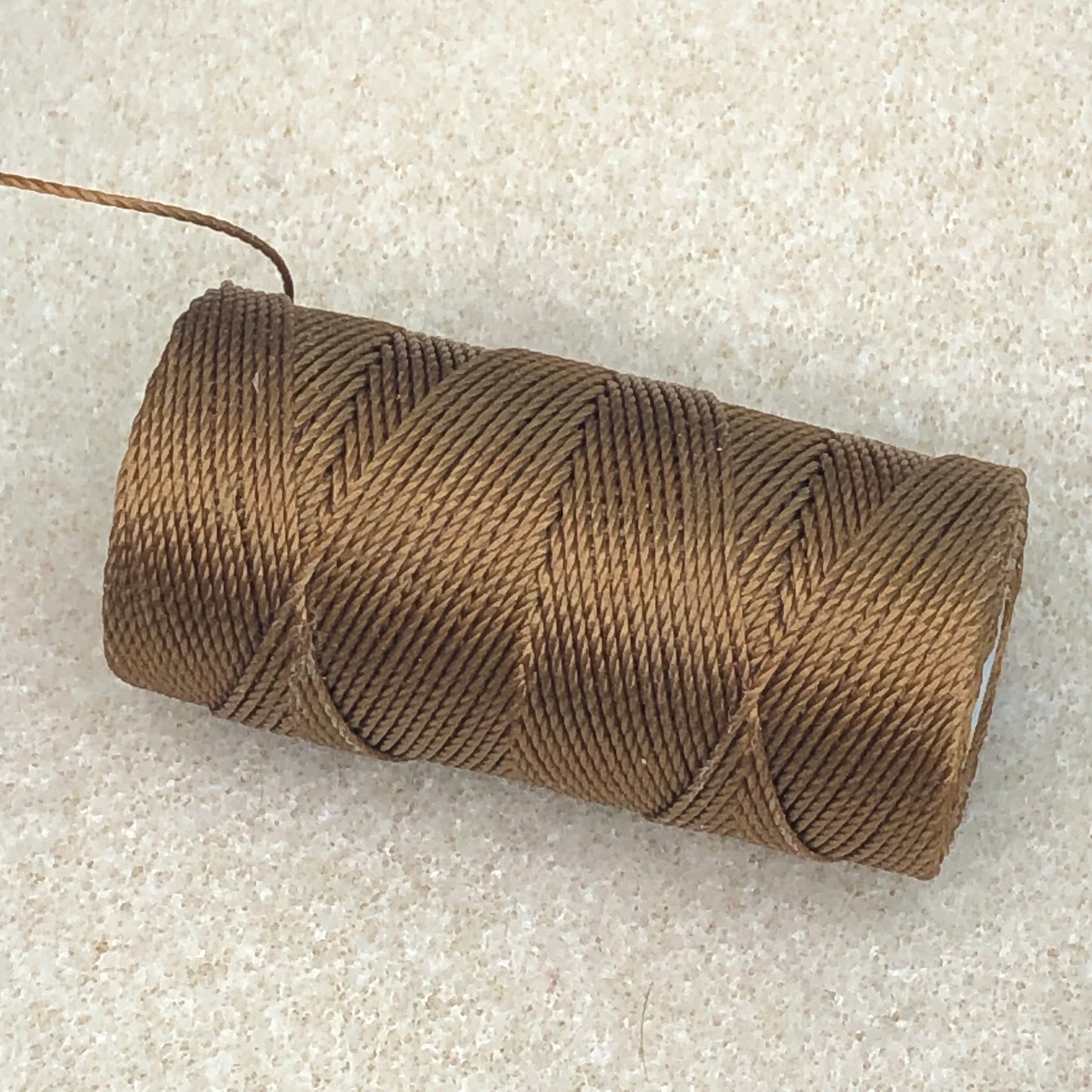 CLon Fine Wt Bead Cord Tex135 50 yd - Chestnut