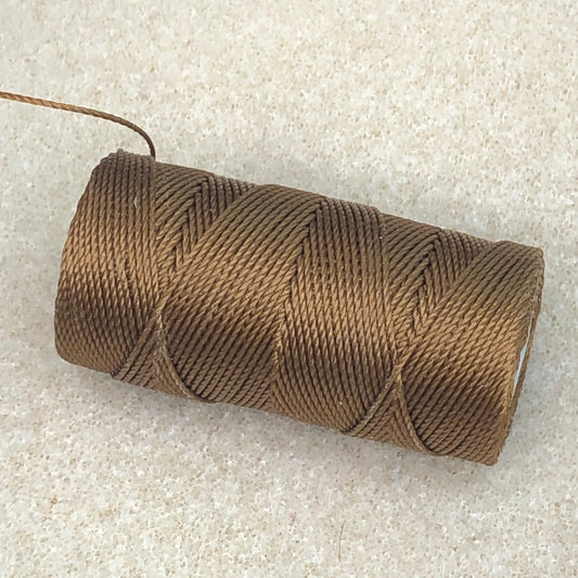 CLon Fine Wt Bead Cord Tex135 50 yd - Chestnut