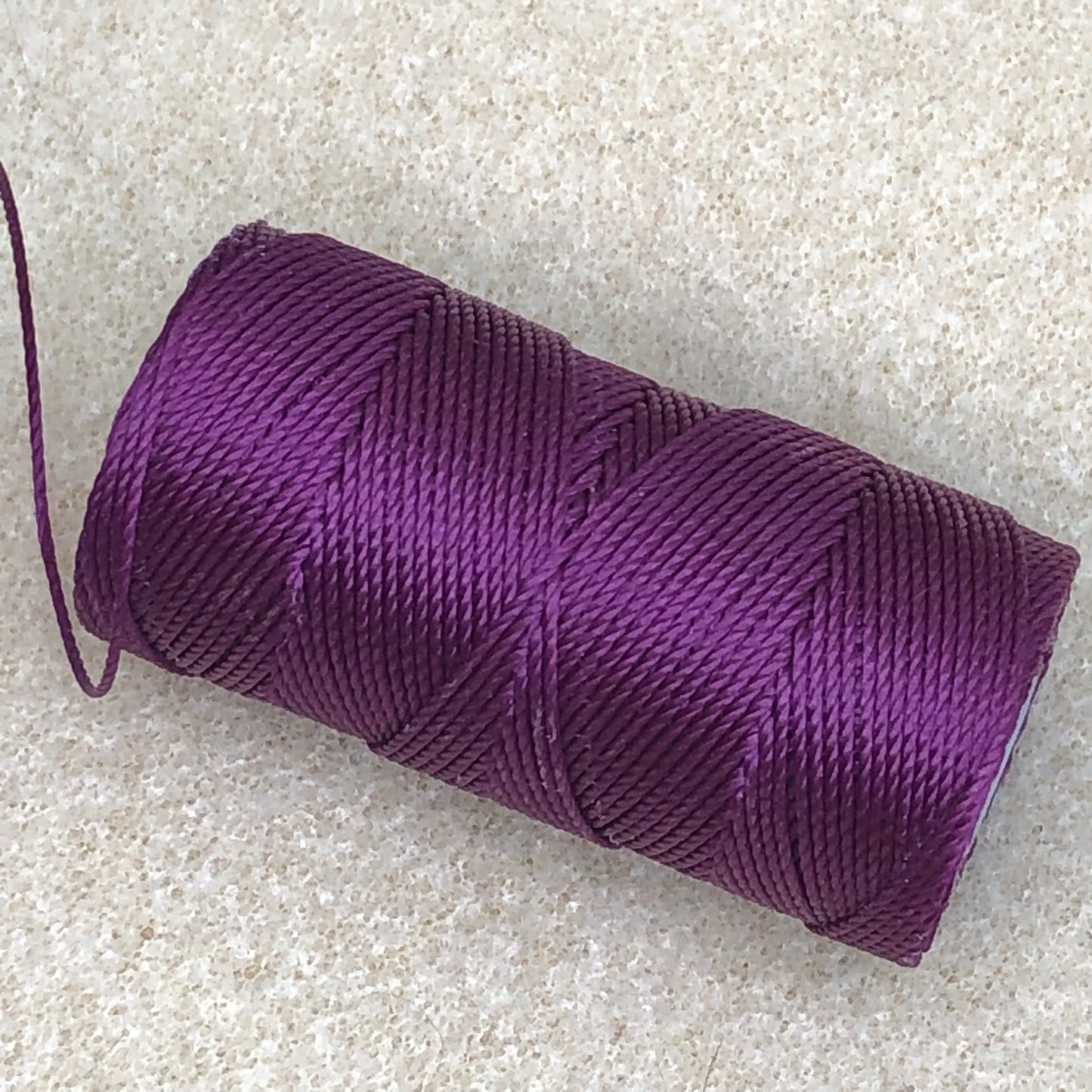 CLon Fine Wt Bead Cord Tex135 50 yd - Grape