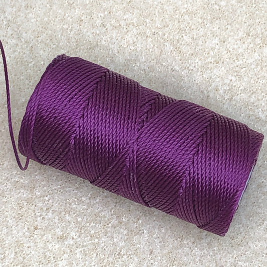 CLon Fine Wt Bead Cord Tex135 50 yd - Grape