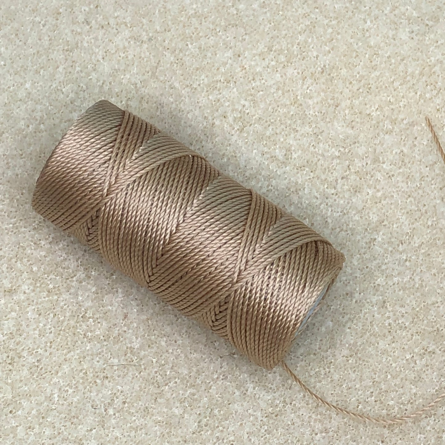 CLon Fine Wt Bead Cord Tex135 50 yd - Latte