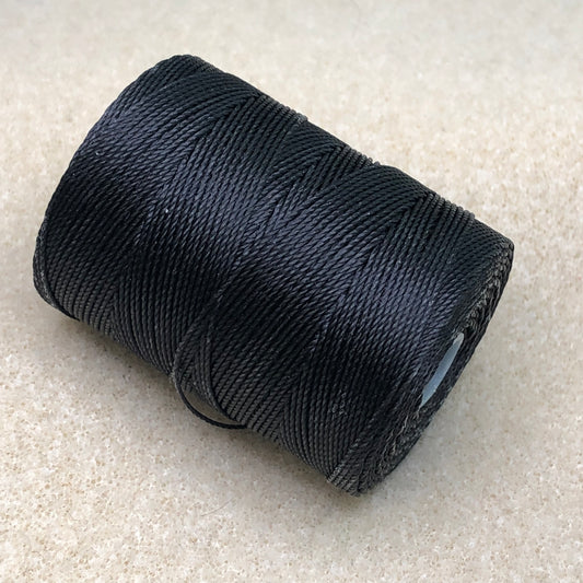 CLon Fine Wt Bead Cord Tex135 136 yd - Black