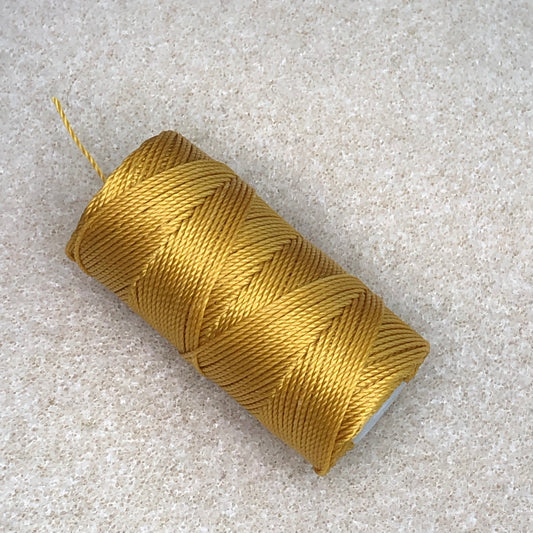 CLon Fine Wt Bead Cord Tex135 50 yd - Marigold