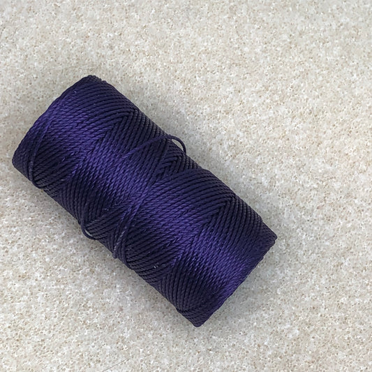 CLon Fine Wt Bead Cord Tex135 50 yd - Purple