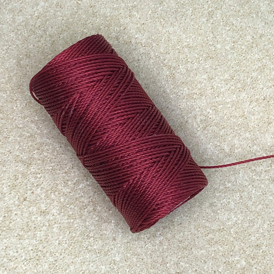 CLon Fine Wt Bead Cord Tex135 50 yd - Red
