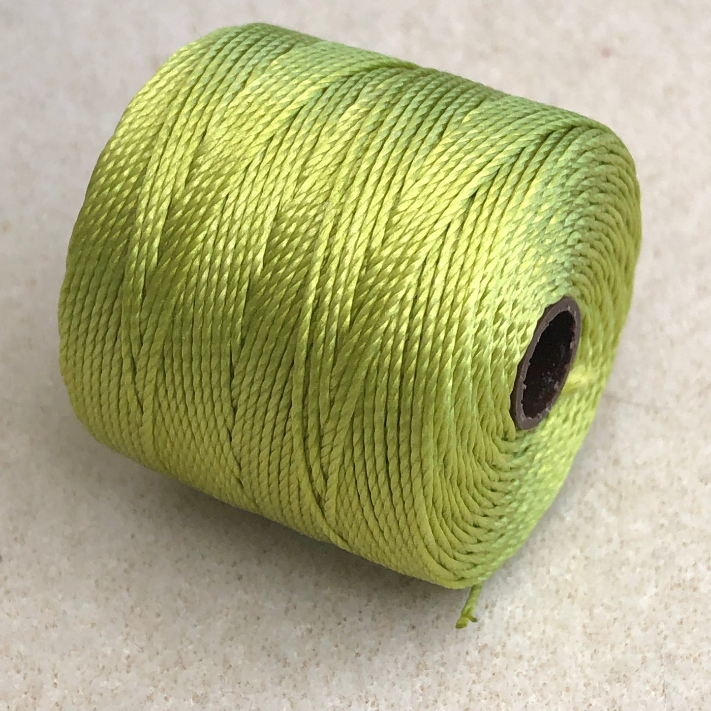 Slon Bead Cord 77 yrds Tex 210 - Chartreuse