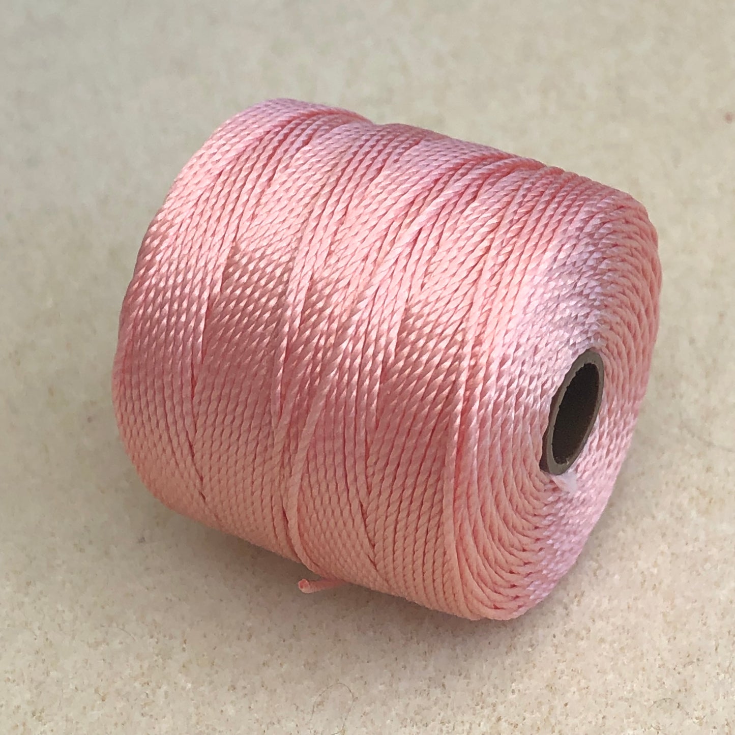 Slon Bead Cord 77 yrds Tex 210 - Coral Pink