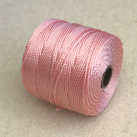 Slon Bead Cord 77 yrds Tex 210 - Coral Pink